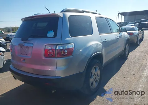 2009 GMC Acadia Sle-1 z USA, uszkodzony, nr VIN 1GKER13D99J156162